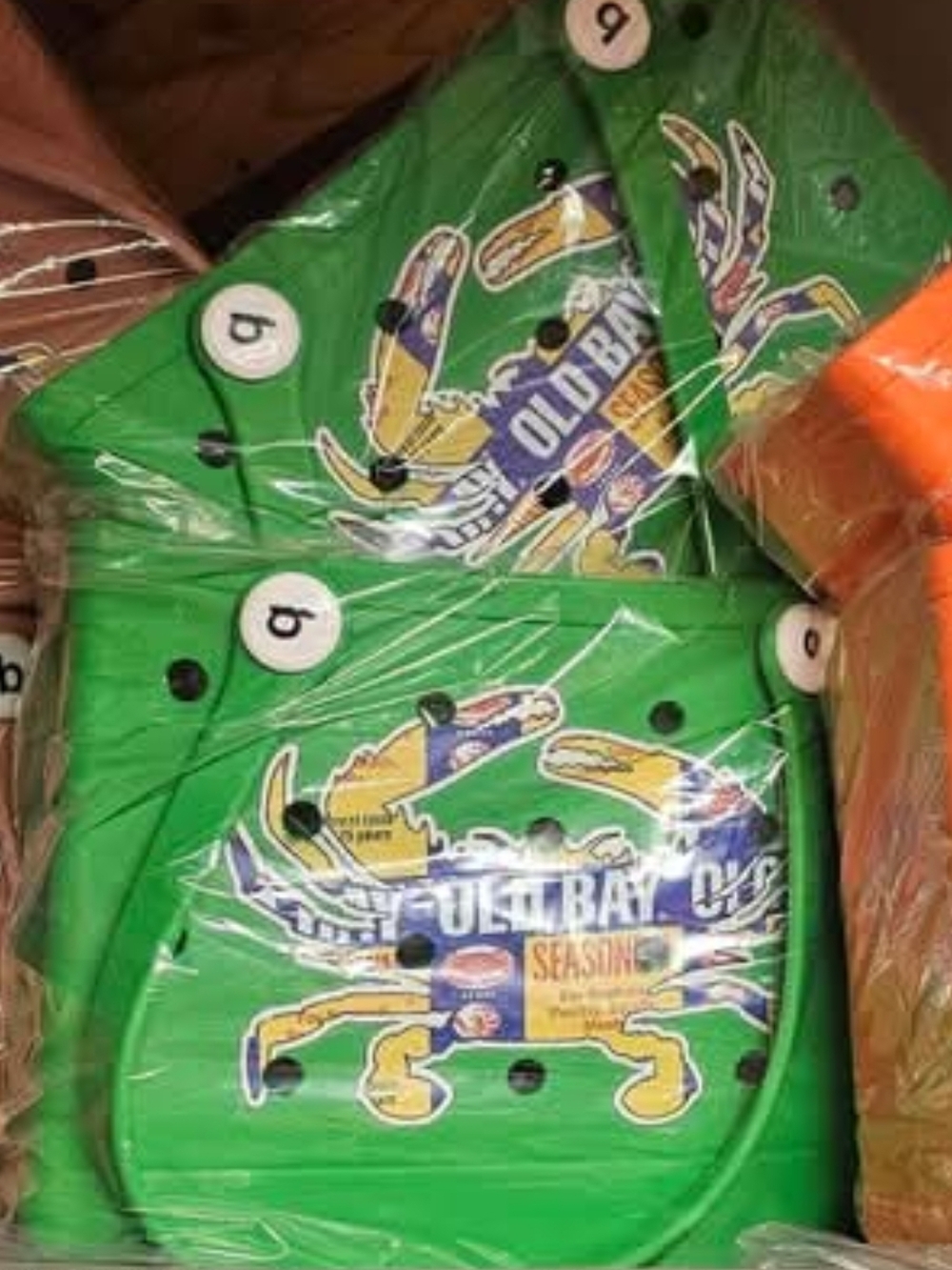 Old Bay Crab Green BOGG LIKE BAG SMALL
